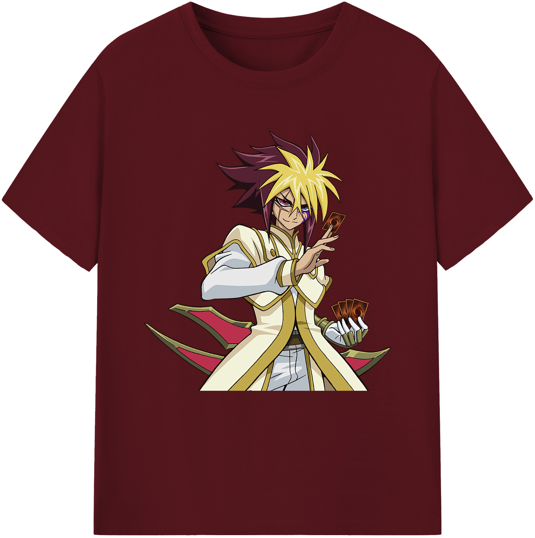 （画像用） 遊☆戯☆王 Yu-Gi-Oh! 綿100％半袖Tシャツ（フロントプリント）